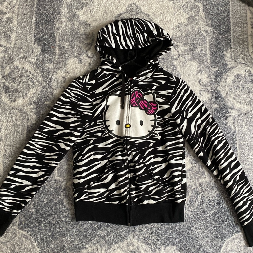 vintage hello kitty zip up